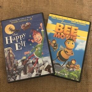 ‘The Happy Elf’ and ‘Bee Movie’ DVD Set of 2️⃣